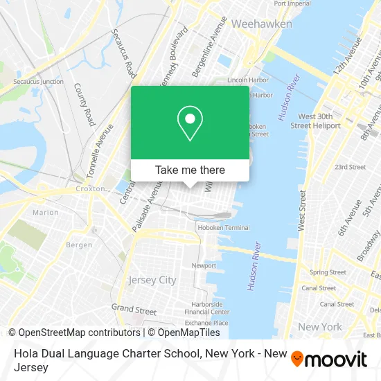 Hola Dual Language Charter School map