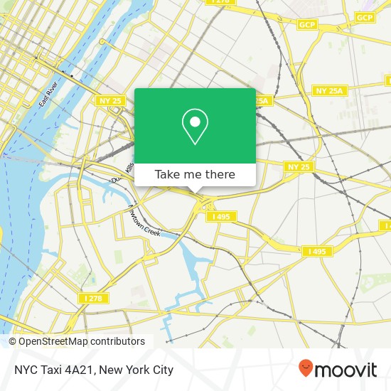 Mapa de NYC Taxi 4A21