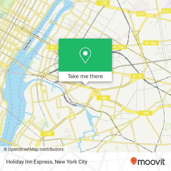 Holiday Inn Express map