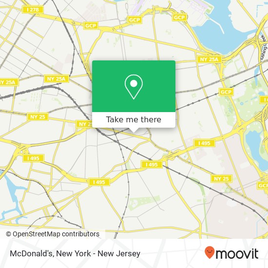 McDonald's map