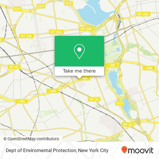 Mapa de Dept of Enviromental Protection