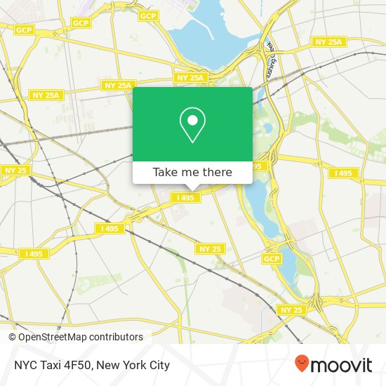 NYC Taxi 4F50 map