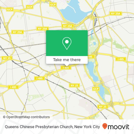 Mapa de Queens Chinese Presbyterian Church