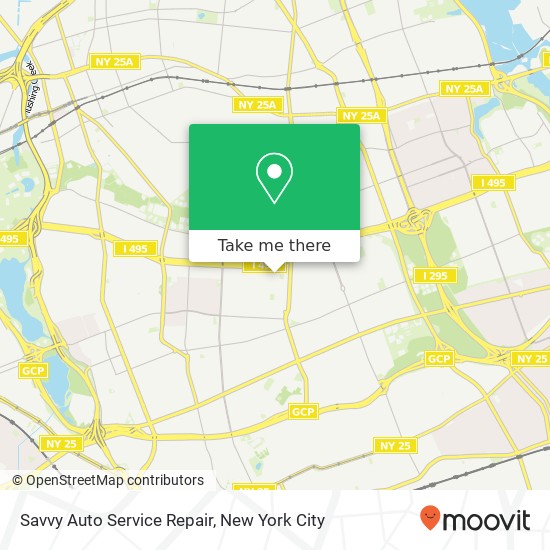 Savvy Auto Service Repair map