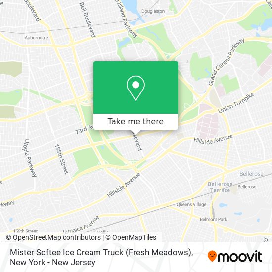 Mapa de Mister Softee Ice Cream Truck (Fresh Meadows)