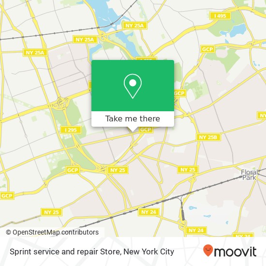 Sprint service and repair Store map