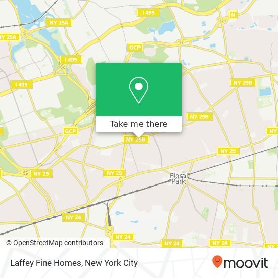 Laffey Fine Homes map