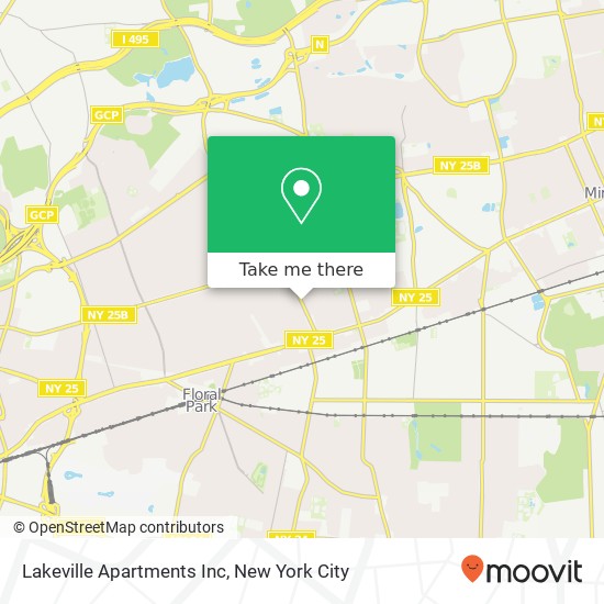 Mapa de Lakeville Apartments Inc