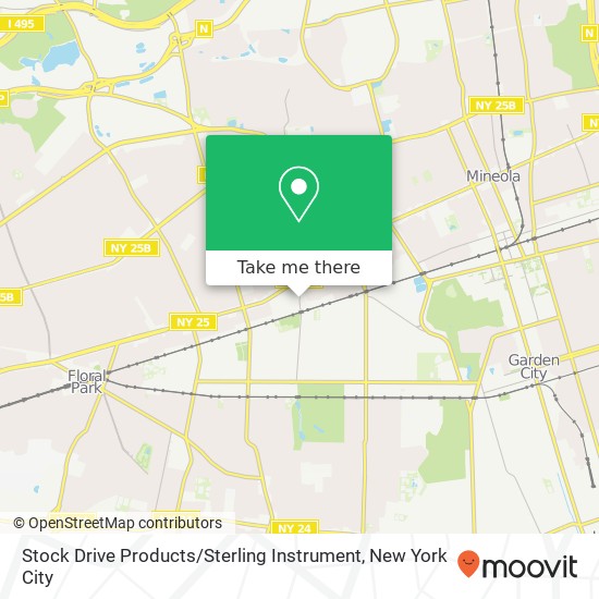 Mapa de Stock Drive Products / Sterling Instrument