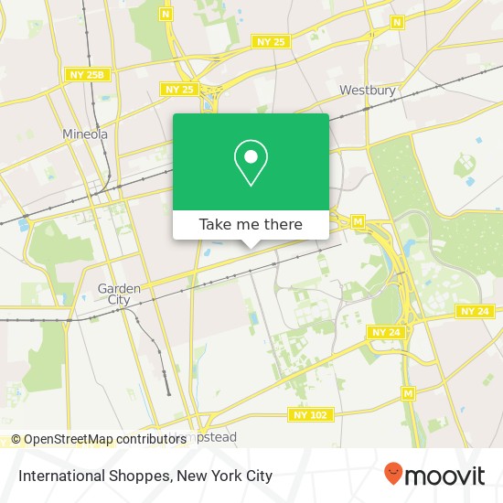Mapa de International Shoppes