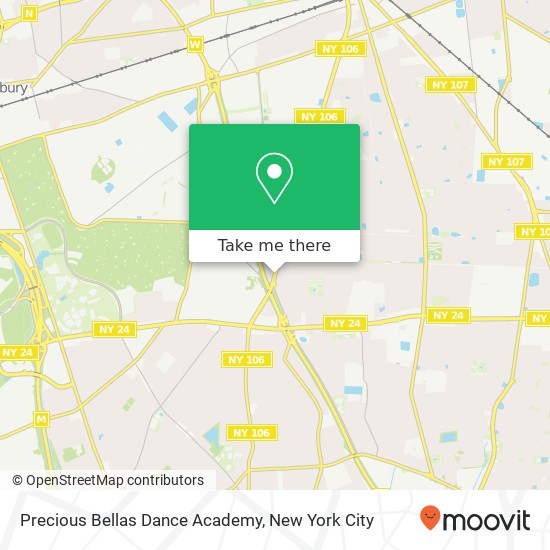 Mapa de Precious Bellas Dance Academy