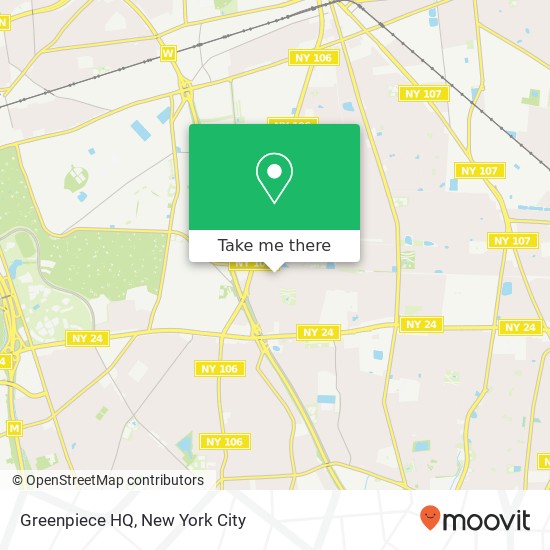 Greenpiece HQ map