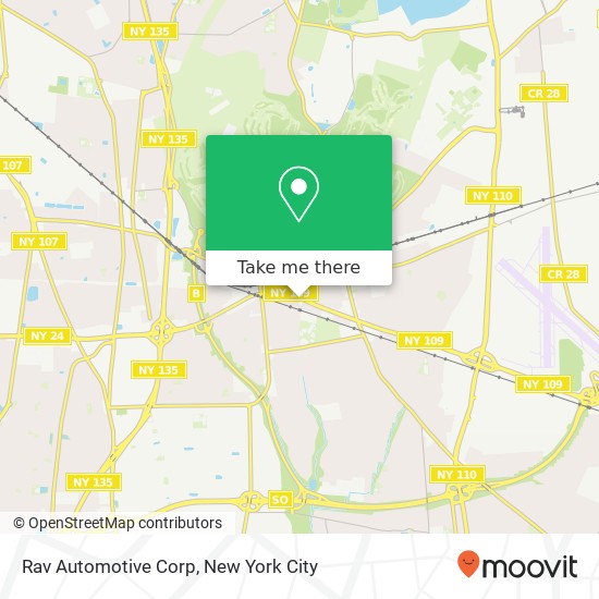 Rav Automotive Corp map