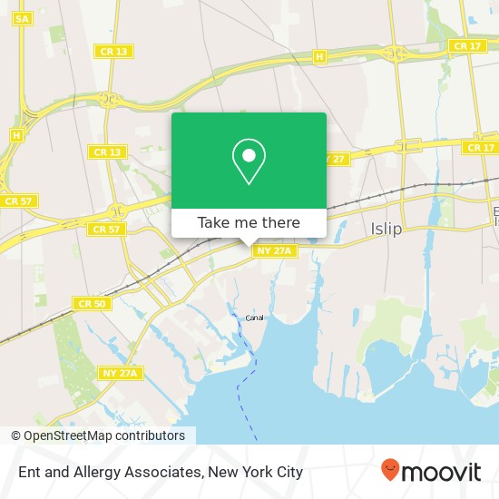 Ent and Allergy Associates map