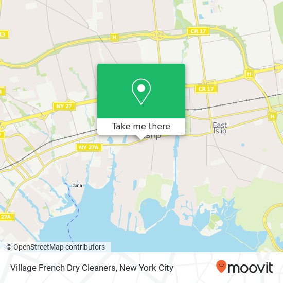 Village French Dry Cleaners map
