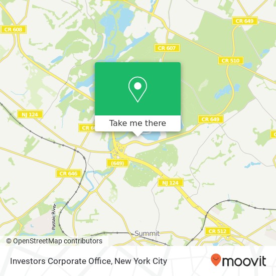 Investors Corporate Office map