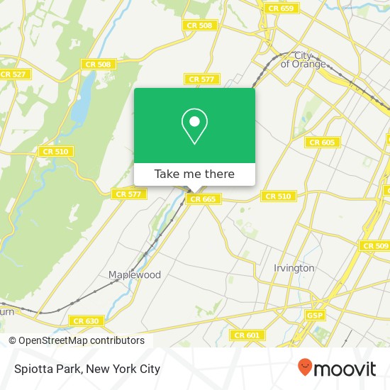Spiotta Park map