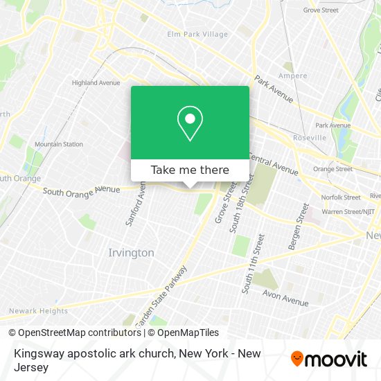 Mapa de Kingsway apostolic ark church