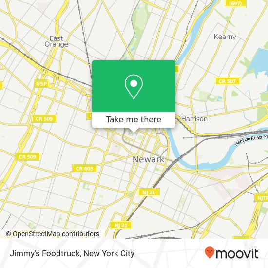 Mapa de Jimmy's Foodtruck