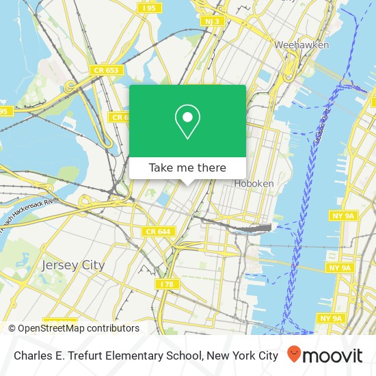 Mapa de Charles E. Trefurt Elementary School