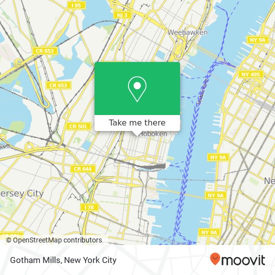 Mapa de Gotham Mills