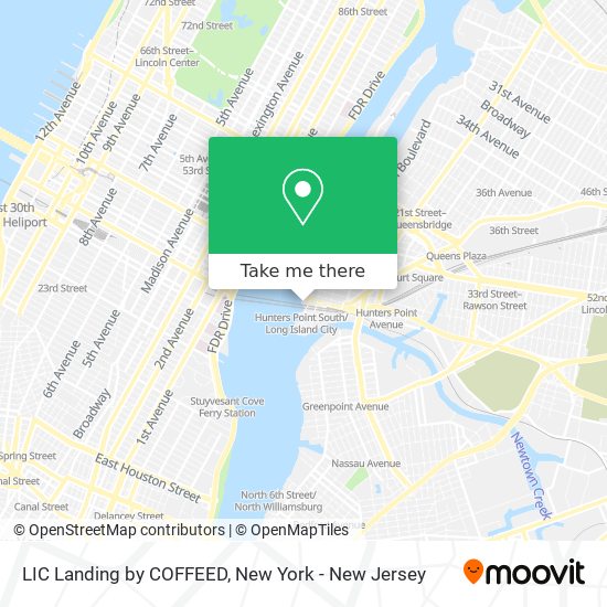 LIC Landing by COFFEED map