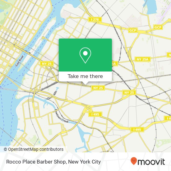 Rocco Place Barber Shop map