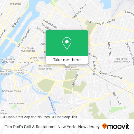 Mapa de Tito Rad's Grill & Restaurant