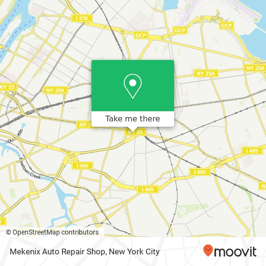 Mapa de Mekenix Auto Repair Shop