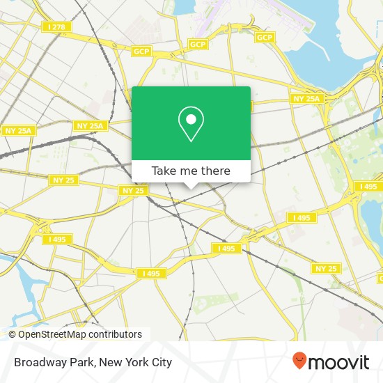 Broadway Park map