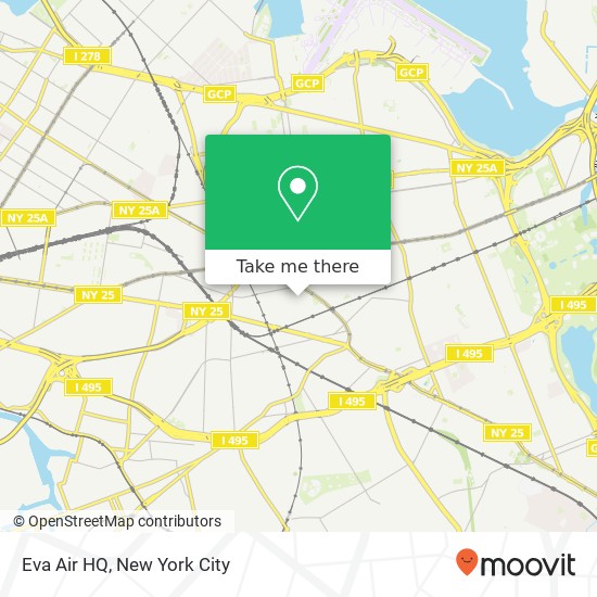 Eva Air HQ map