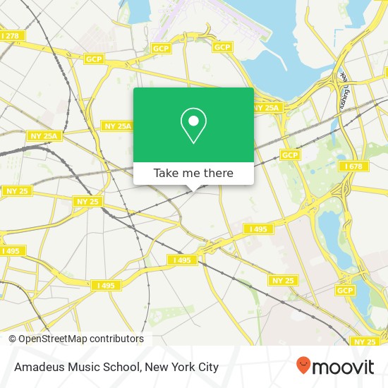 Mapa de Amadeus Music School