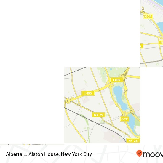 Alberta L. Alston House map