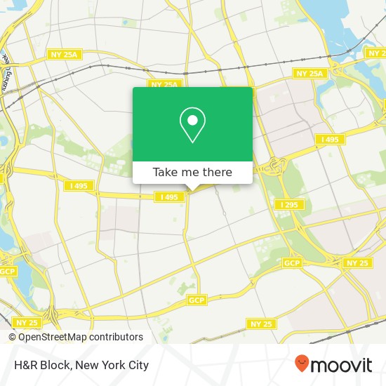 H&R Block map