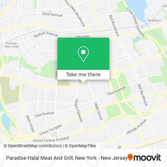 Paradise Halal Meat And Grill map
