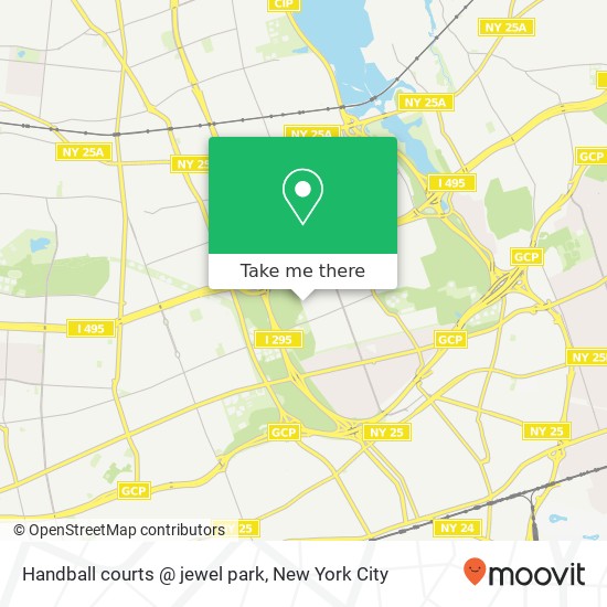 Handball courts @ jewel park map