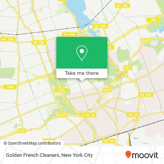 Mapa de Golden French Cleaners