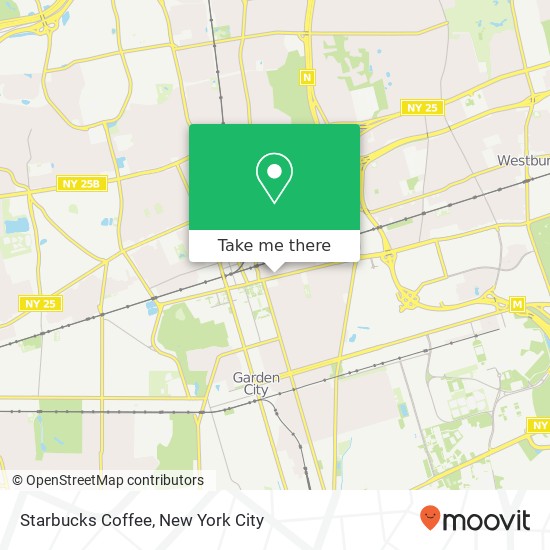 Starbucks Coffee map