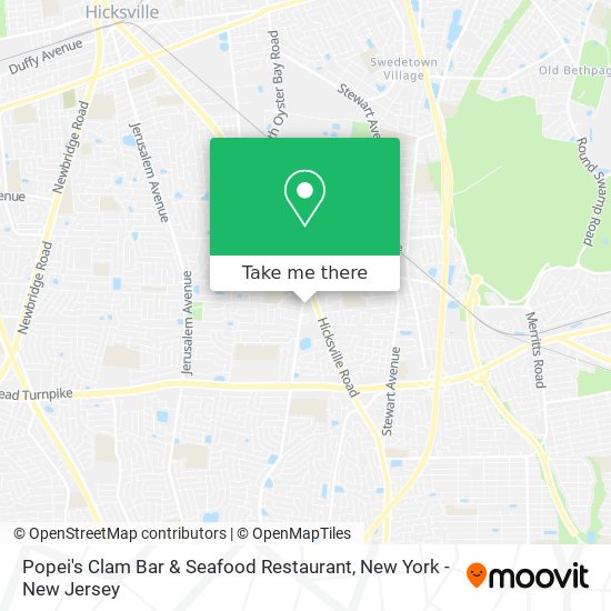 Popei's Clam Bar & Seafood Restaurant map