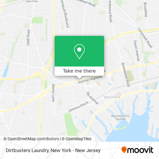 Dirtbusters Laundry map