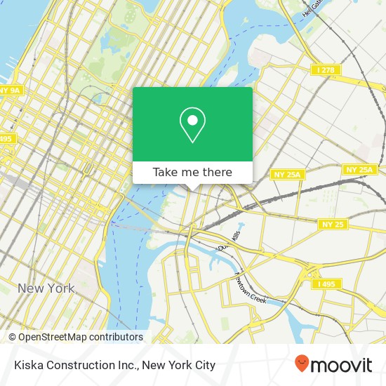 Kiska Construction Inc. map