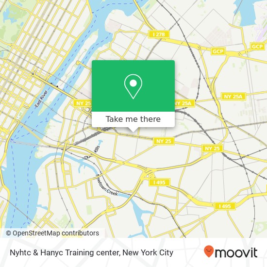 Mapa de Nyhtc & Hanyc Training center