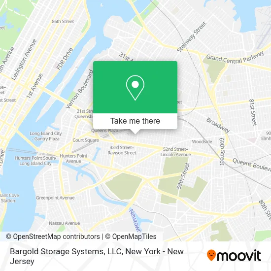Bargold Storage Systems, LLC map