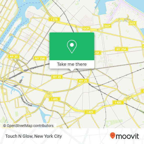 Touch N Glow map