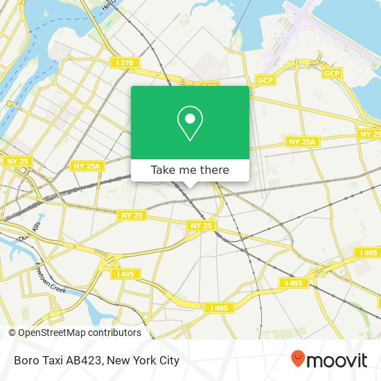 Boro Taxi AB423 map