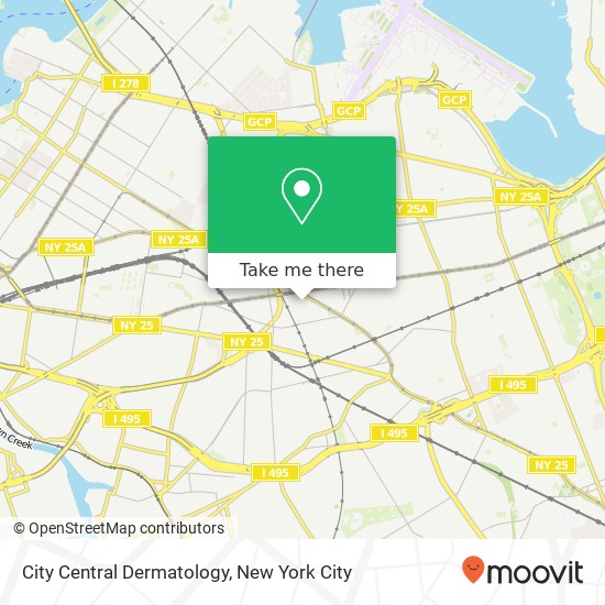 City Central Dermatology map