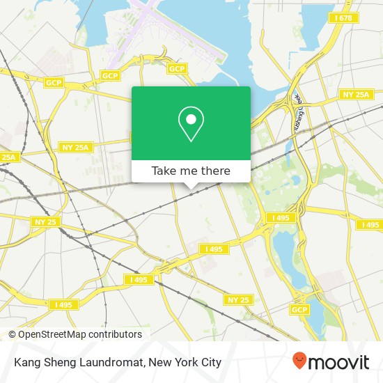 Kang Sheng Laundromat map