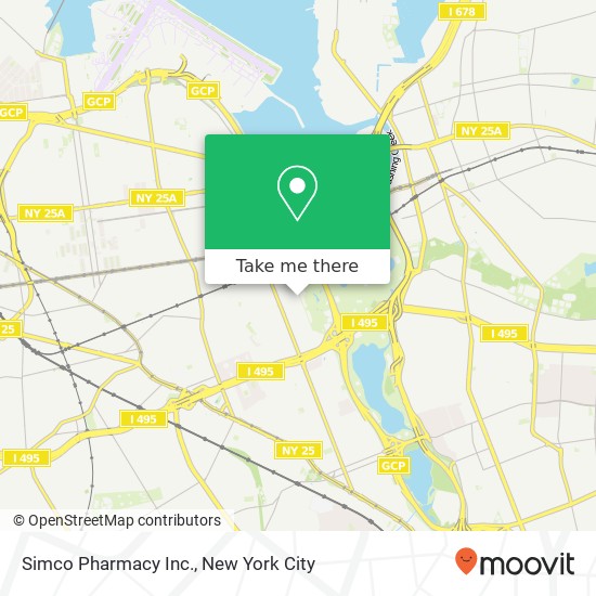 Mapa de Simco Pharmacy Inc.