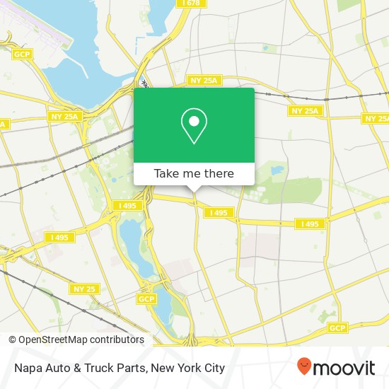 Mapa de Napa Auto & Truck Parts