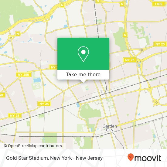 Gold Star Stadium map